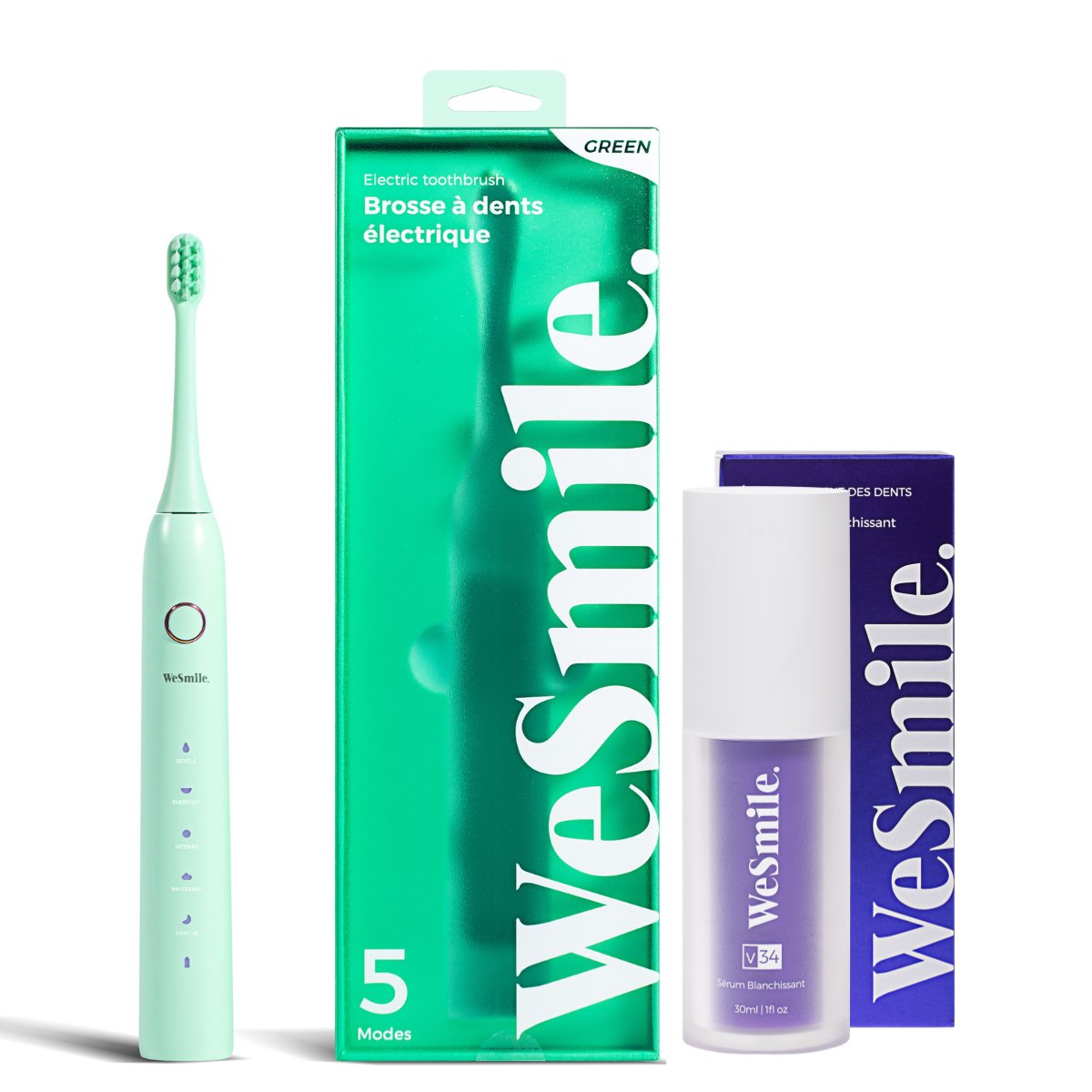 Brosse à dents électrique Vert