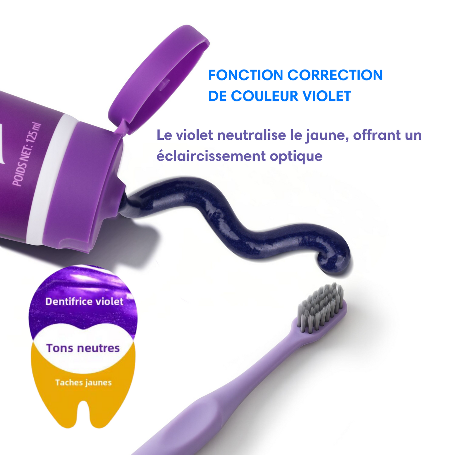 Dentifrice Blanchissant V34 WeSmile (125ml)