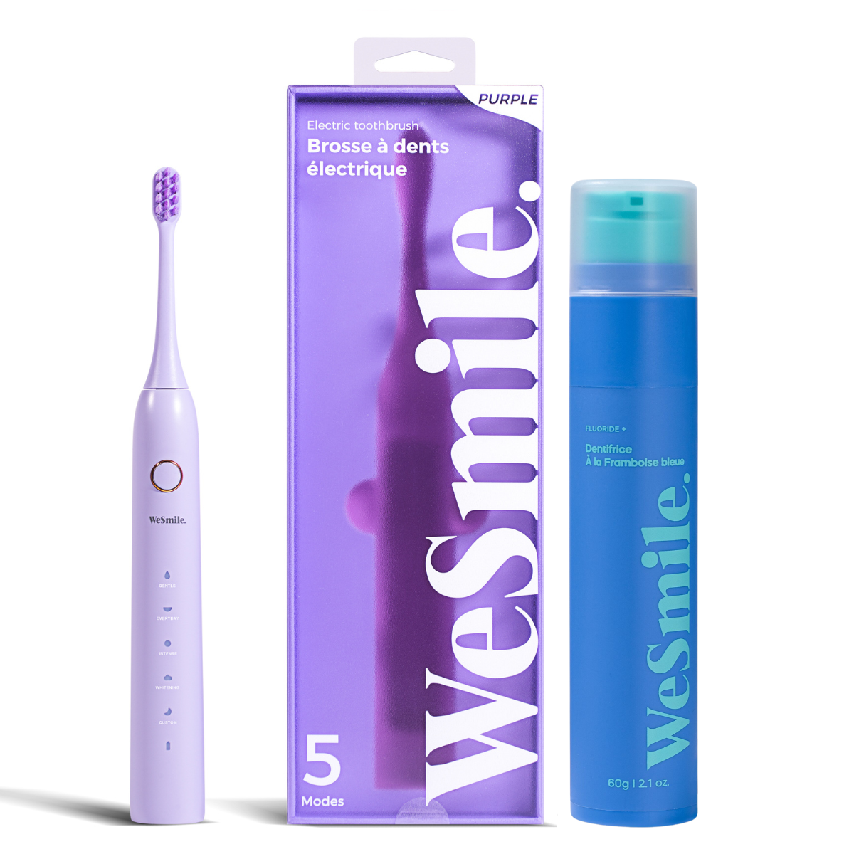 Pack Brosse à dent électrique + Dentifrice Fruité