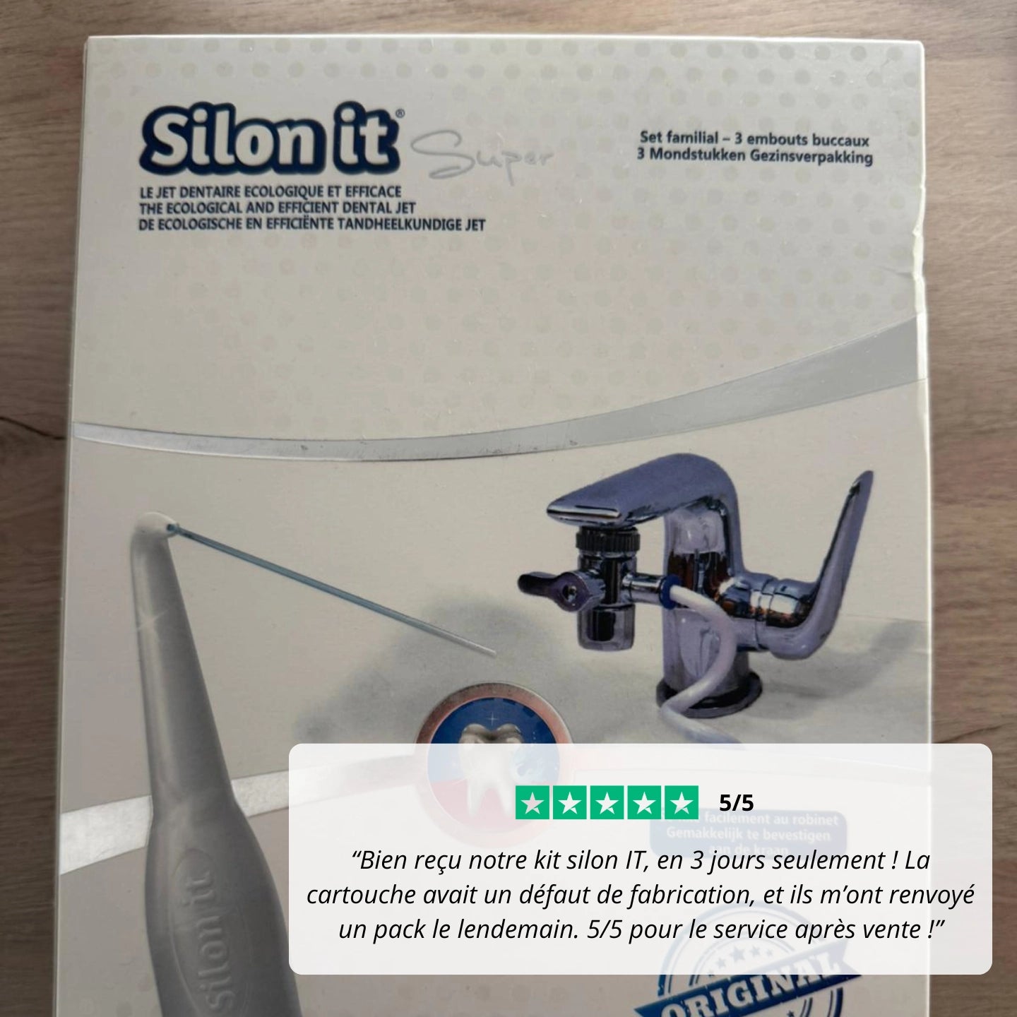 Silon-IT : Jet dentaire