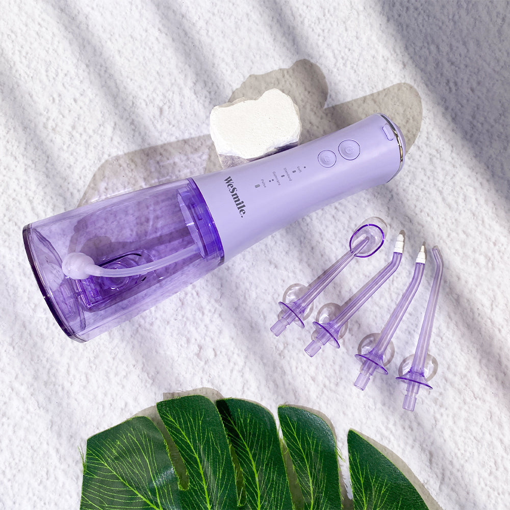 Hydropulseur Jet dentaire portable Violet - WeSmile