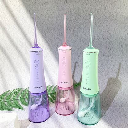 Hydropulseur Jet dentaire portable Vert - WeSmile