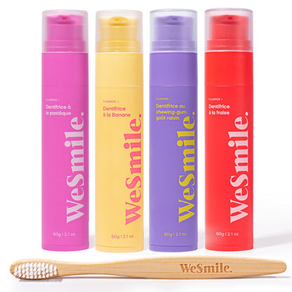 Dentifrice Fruité 🍉🍌🍓🍇🥥🌿🍑 🫐