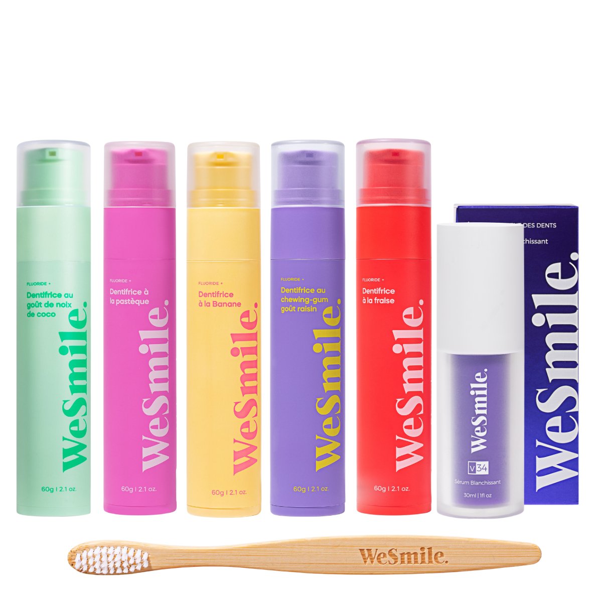 Dentifrice Fruité 🍉🍌🍓🍇🥥🌿🍑 🫐