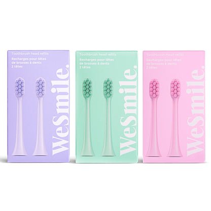 Pack 2 Têtes de brosses à dents