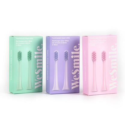 Pack 2 Têtes de brosses à dents