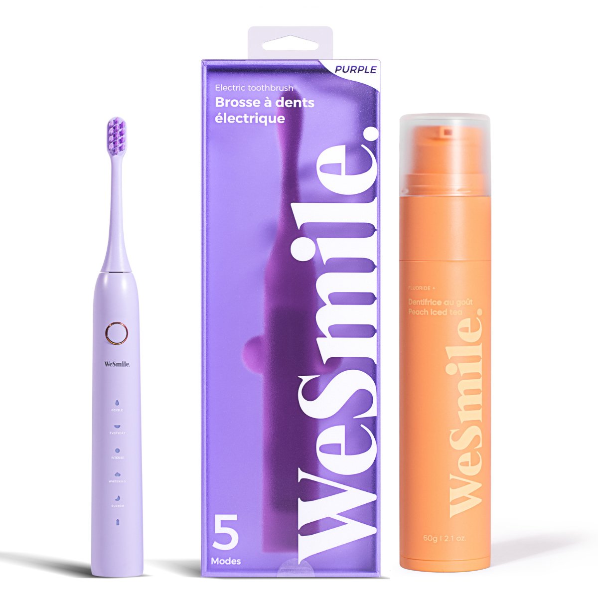 Pack Brosse à dent électrique + Dentifrice Fruité