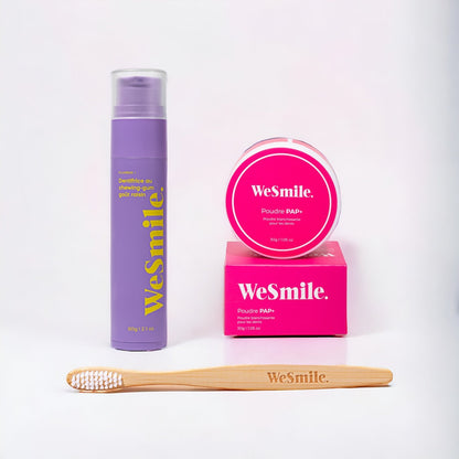 Pack Dentifrice Fruité Blanchissant PAP+