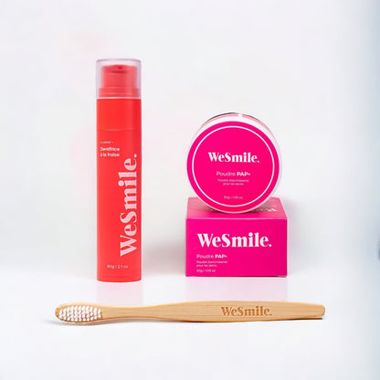 Pack Dentifrice Fruité Blanchissant PAP+