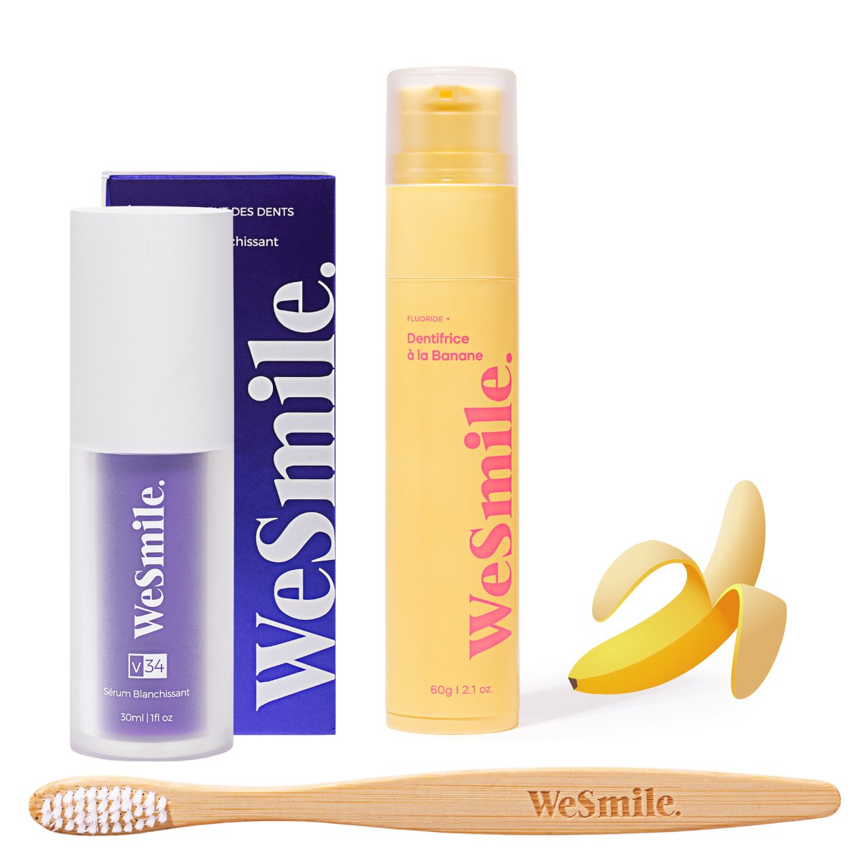 Pack Dentifrice Fruité + Sérum V34