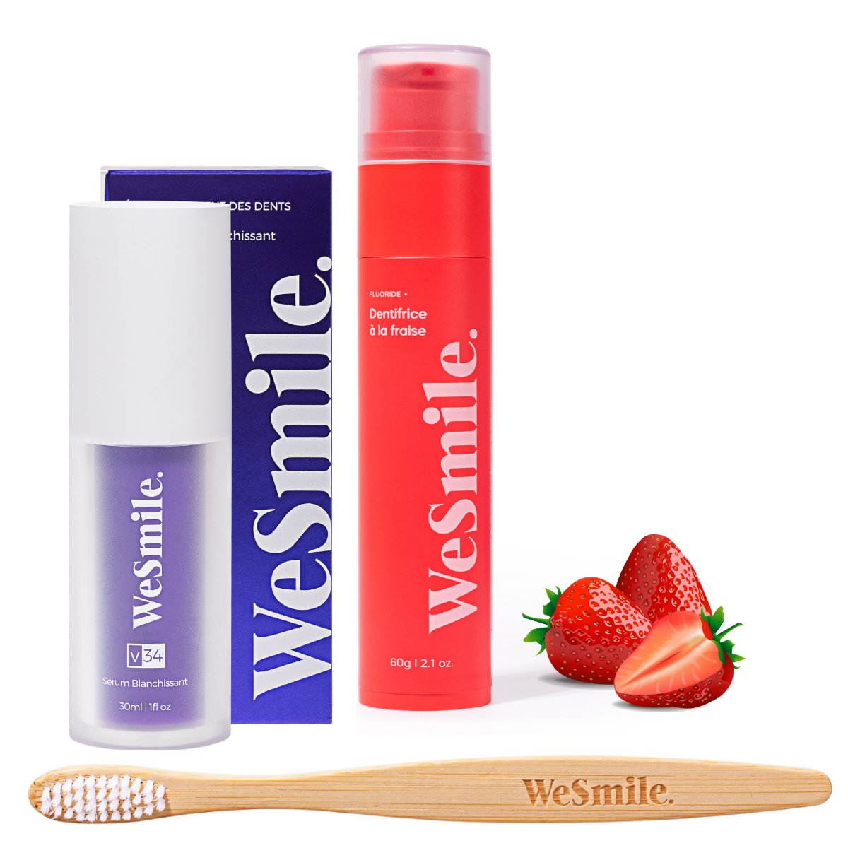 Pack Dentifrice Fruité + Sérum V34